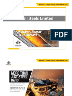 Pakistan’s Largest Steel Brand