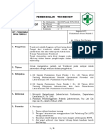 SOP 6 Pemeriksaan Trombosit