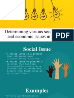 Social, moral, and economic issues analyzed