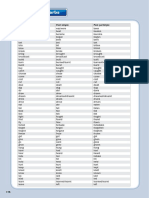 Irregular Verbs: Infinitive Past Simple Past Participle