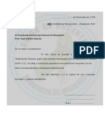 Solicitud ampliación titularización docente 2016