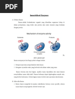 Bioproses Sisi Yulianti (2020422015) Immobilised Enzymes