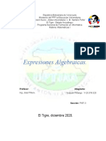 Und 2, Expresiones Algebraicas.