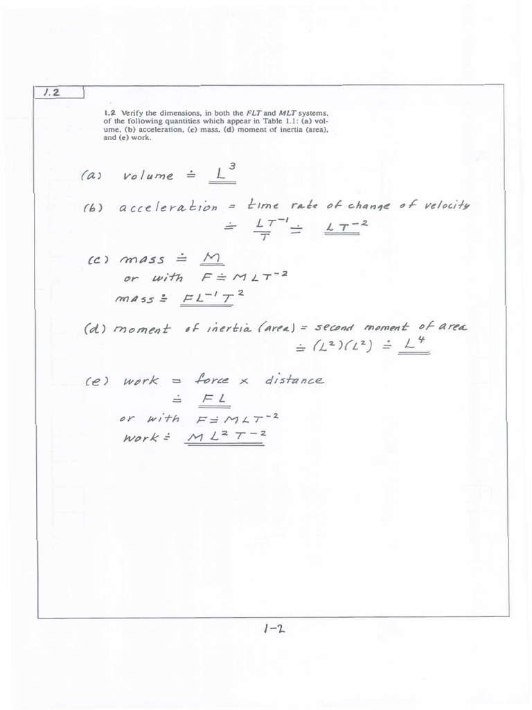 Solution - Manual - Fundamentals Q1.2 | PDF | Science & Mathematics