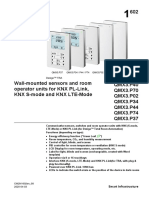 A6V10394781 - Wall-Mounted Sensors and Room Operator Units For K - en