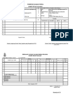 Form SKP Dosen Tetap Yayasan ke PTS