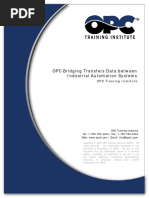 OPC Bridging Transfers Data Between Industrial Automation Systems