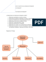 Recursos necesarios para la creación de una empresa de transporte avance 1