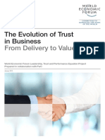 The Evolution of Trust in Business: From Delivery To Values