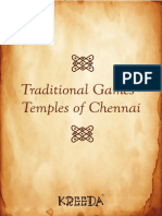Calendar - Traditional Games - Temples of Chennai