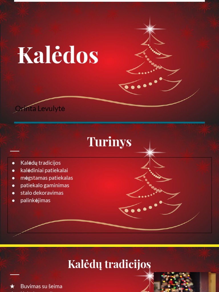 Kalėdos | PDF