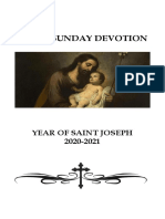 Seven Sunday Devotion: Year of Saint Joseph 2020-2021