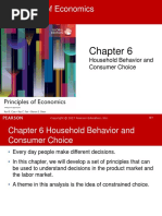 Chapter 6-Household Behavior