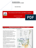 PGT - Piano Di Governo Del Territorio - Quale Milano Ci Aspetta