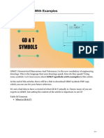 GD&T Symbols Guide with Examples