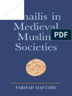 Ismailis in Medieval Muslim Societies F. Daftary