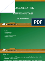 02 Aljabar Linier Matrik