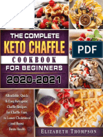 The Complete Keto Chaffle Cookbook For Beginners 2020-2021 (BooxRack)