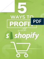 5 Ways Profit Shopify eBook