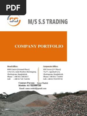 Company Profile SS Trading