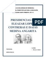 3ra Asignacion de Ghc-Presidente Eleazar Lopez Contreras e Isaias Medina Angarita