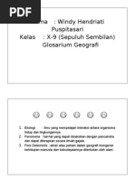 Download glosarium geografi by Windy Hendriati Puspitasari SN49378757 doc pdf