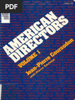 American Directors Vol II - Jean-Pierre Coursodon | PDF | Cinema