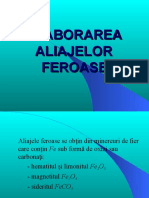 Elaborarea Aliajelor Feroase