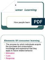 Consumer Learning