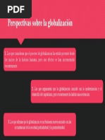 Perspectivas de La Globalizacion