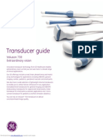 Transducer Guide: GE Healthcare
