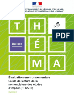 Théma - Évaluation environnementale - Guide de lecture de la nomenclature des études d’impact
