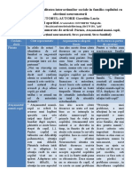 Analiza Articol - Calitatea Interactiunilor Sociale in Familia Copilului Cu Afectiuni Neuromotorii