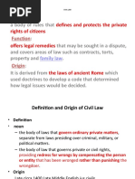 ENGLEZA - Civil Law vs. Criminal Law - Definitions, Branches, Examples