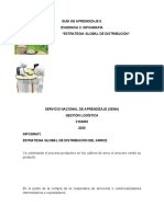 Guía de Aprendizaje 8. Evidencia 3: Infografía "Estrategia Global de Distribución"