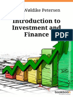 Introduction To Investment and Finance