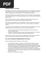 Download Banking in kenya  its challenges by wsenelwa7132 SN49380097 doc pdf