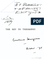 Blavatsky the Key to Theosophy 1889