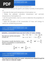 Week12 Gas Vapor Mixtures