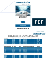 AJ 288/285 ENGINE SELECTION