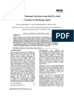 Synthesis of Platinum Particles From H2PtCl6 With Hydrazine as Reducing Agent[#96833]-83059