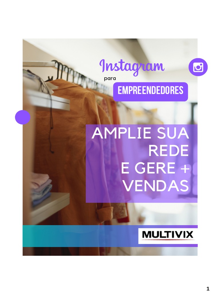 Instagram para Empreendedores: Guia Prático | PDF | Facebook | Hashtag