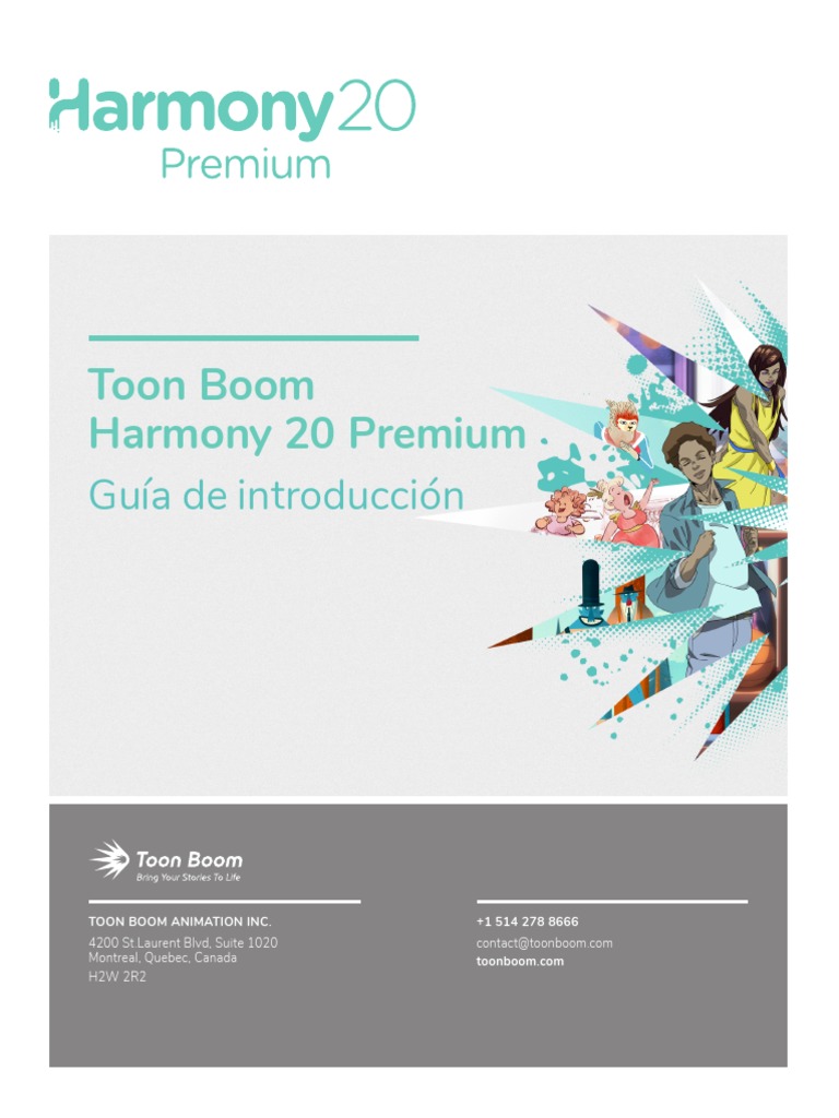 Harmony 20 Premium Getting Started Guide ES | PDF | Animación | Ventana ...