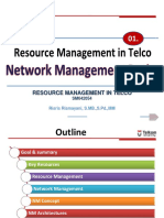 Resource Management in Telco: NM Concepts and Models