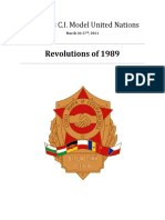 Background Guide - Revolutions of 1989