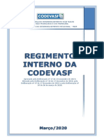 Regimento Interno Da Codevasf