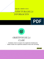 Clase 06 - Arquitectura de La Información