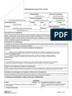 Datos Generales: Unidad 1 Resultados de Aprendizaje de La Unidad 1 Horas/Min: Contenidos