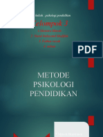 Metode Psikologi Pendidikan