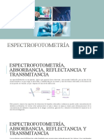 Espectrofotometría